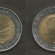 Münze Italien: 500 Lire 1983