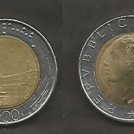 Münze Italien: 500 Lire 1984