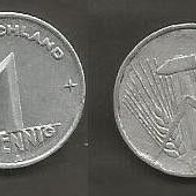 Münze Deutsche Demokratische Republik: 1 Pfennig 1953 - A