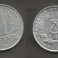 Münze Deutsche Demokratische Republik: 1 Pfennig 1962 - A