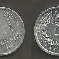 Münze Deutsche Demokratische Republik: 1 Pfennig 1982 - A