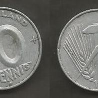 Münze Deutsche Demokratische Republik: 10 Pfennig 1953 - E