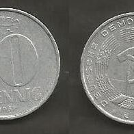 Münze Deutsche Demokratische Republik: 10 Pfennig 1967 - A