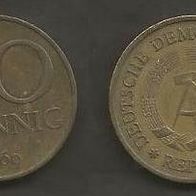 Münze Deutsche Demokratische Republik: 20 Pfennig 1969