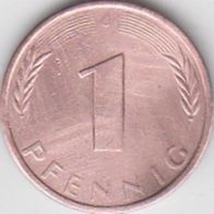 BRD 1 Pfennig 1978 J Bundesrepublik Deutschland aus dem Umlauf