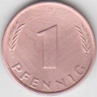 BRD 1 Pfennig 1979 D Bundesrepublik Deutschland aus dem Umlauf