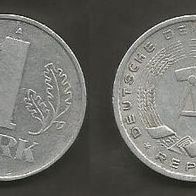 Münze Deutsche Demokratische Republik: 1 Mark 1982 - A