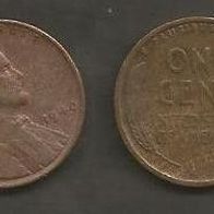 Münze USA: 1 Cent 1940