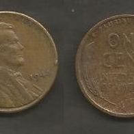 Münze USA: 1 Cent 1944
