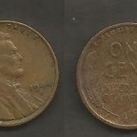 Münze USA: 1 Cent 1944 - D