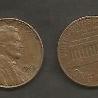 Münze USA: 1 Cent 1963 - D