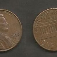 Münze USA: 1 Cent 1970 - D