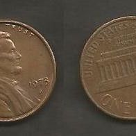 Münze USA: 1 Cent 1973 - D