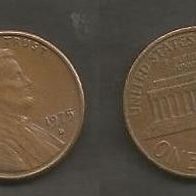 Münze USA: 1 Cent 1975 - D