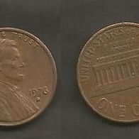Münze USA: 1 Cent 1976 - D