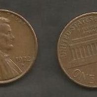 Münze USA: 1 Cent 1972 - S