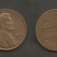 Münze USA: 1 Cent 1970