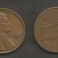 Münze USA: 1 Cent 1972