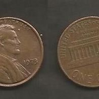 Münze USA: 1 Cent 1973