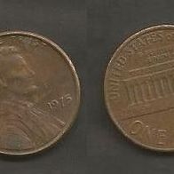Münze USA: 1 Cent 1975