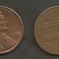 Münze USA: 1 Cent 1978