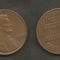 Münze USA: 1 Cent 1979