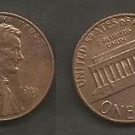Münze USA: 1 Cent 1983