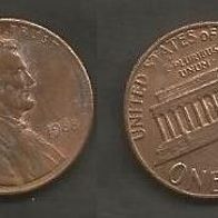 Münze USA: 1 Cent 1988