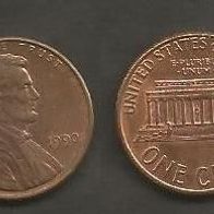 Münze USA: 1 Cent 1990