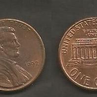 Münze USA: 1 Cent 1992