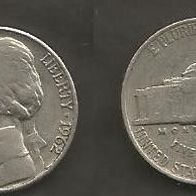 Münze USA: 5 Cent 1962
