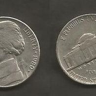 Münze USA: 5 Cent 1980 - D
