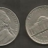 Münze USA: 5 Cent 1994 - P