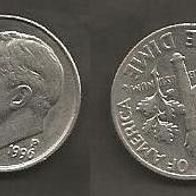 Münze USA: 10 Cent oder One Dime 1996 - P