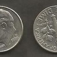 Münze USA: 10 Cent oder One Dime 1999 - D