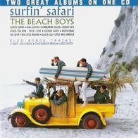 Beach Boys - CD - Surfin´ Safari + Surfin´ USA + 3 BONUS - (UK) 1990