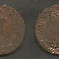 Münze Holland: 1 Cent 1878
