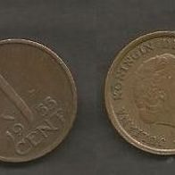 Münze Holland: 1 Cent 1955