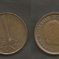 Münze Holland: 1 Cent 1979