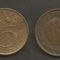 Münze Holland: 5 Cent 1957