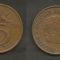 Münze Holland: 5 Cent 1978