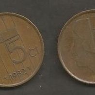 Münze Holland: 5 Cent 1982