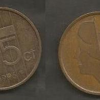 Münze Holland: 5 Cent 1996
