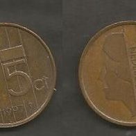 Münze Holland: 5 Cent 1997