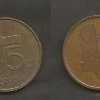 Münze Holland: 5 Cent 2000
