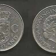 Münze Holland: 1 Gulden 1973