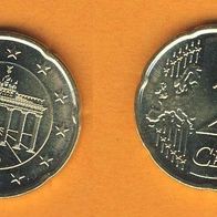 Deutschland 20 Cent 2019 F
