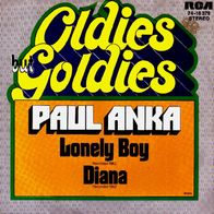 Paul Anka - Lonely Boy / Diana - 7" - RCA 74 -16 378 (D)