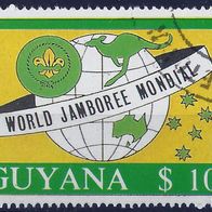 Guyana - Mi. Nr. 2490 - Welt-Pfandfindertreffen (1988) - gestempelt o