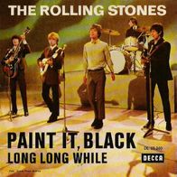Rolling Stones - Paint It Black - 7" - Decca DL 25 240 (D) 1966 (dicke Schrift)